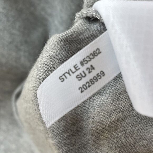 J.CREW Tee Men Medium Cotton Washed Jersey T-Shirt NEW Gray Classic Fit 53362 - Picture 13 of 15